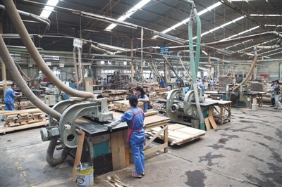 一些家具廠通過(guò)整體改造，已經(jīng)達(dá)到國(guó)家標(biāo)準(zhǔn)。